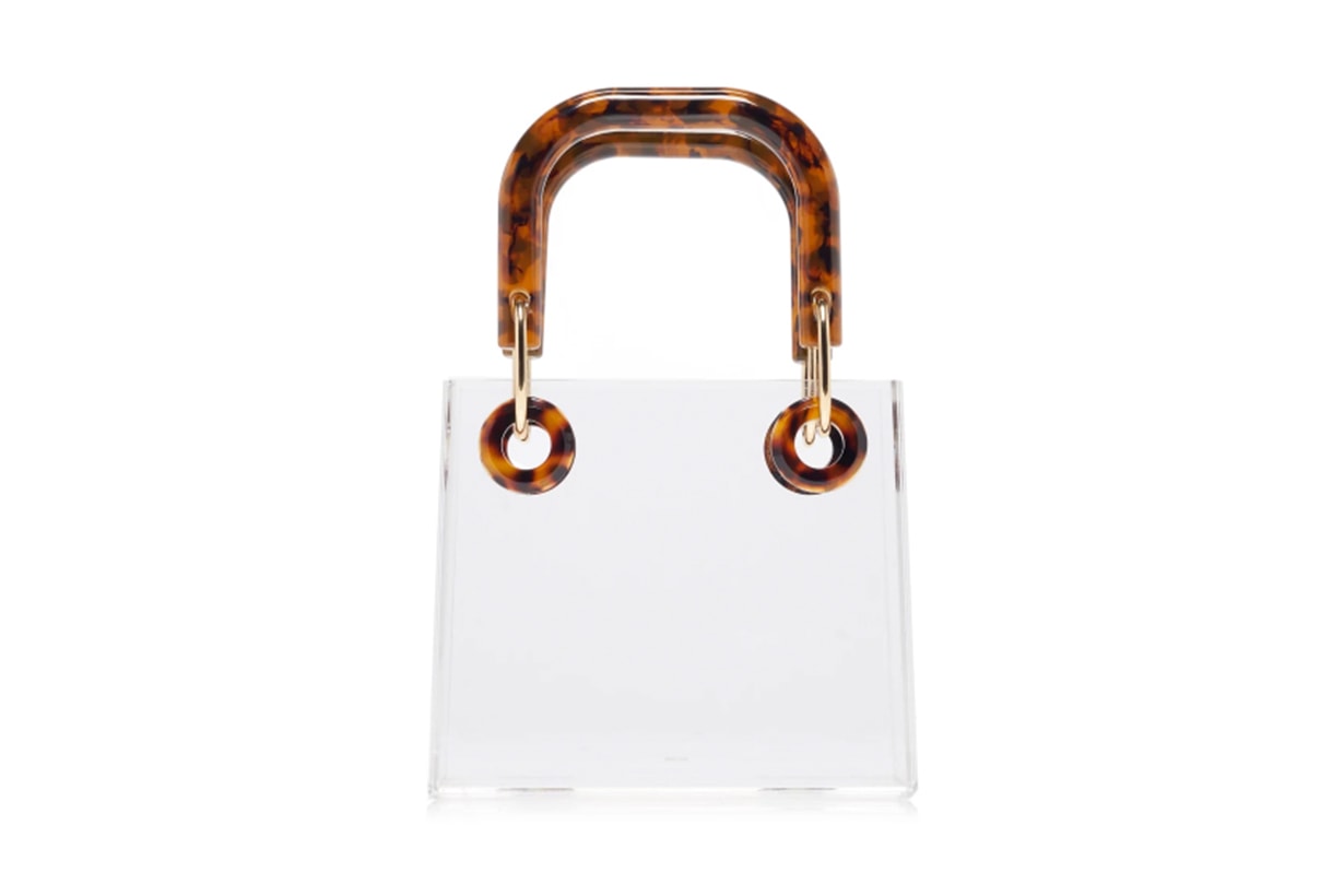 Cult Gaia Geneva Two-Tone Acrylic Tote