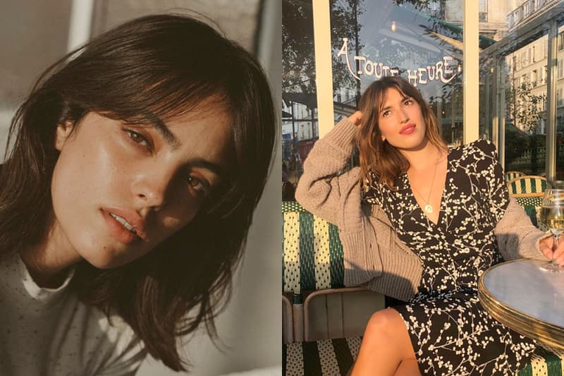french girl fringe bangs reference hairstyle trends