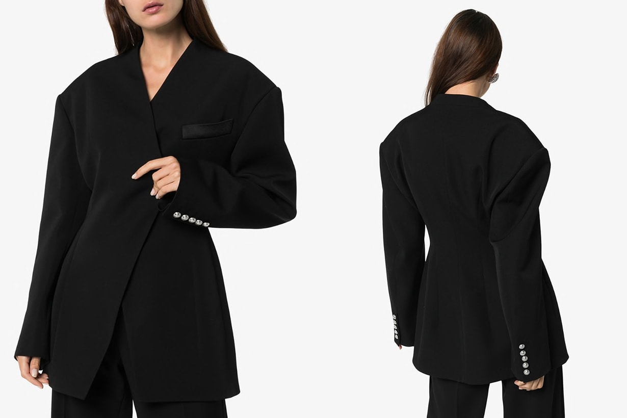 simple jeans blazer outfit 2020