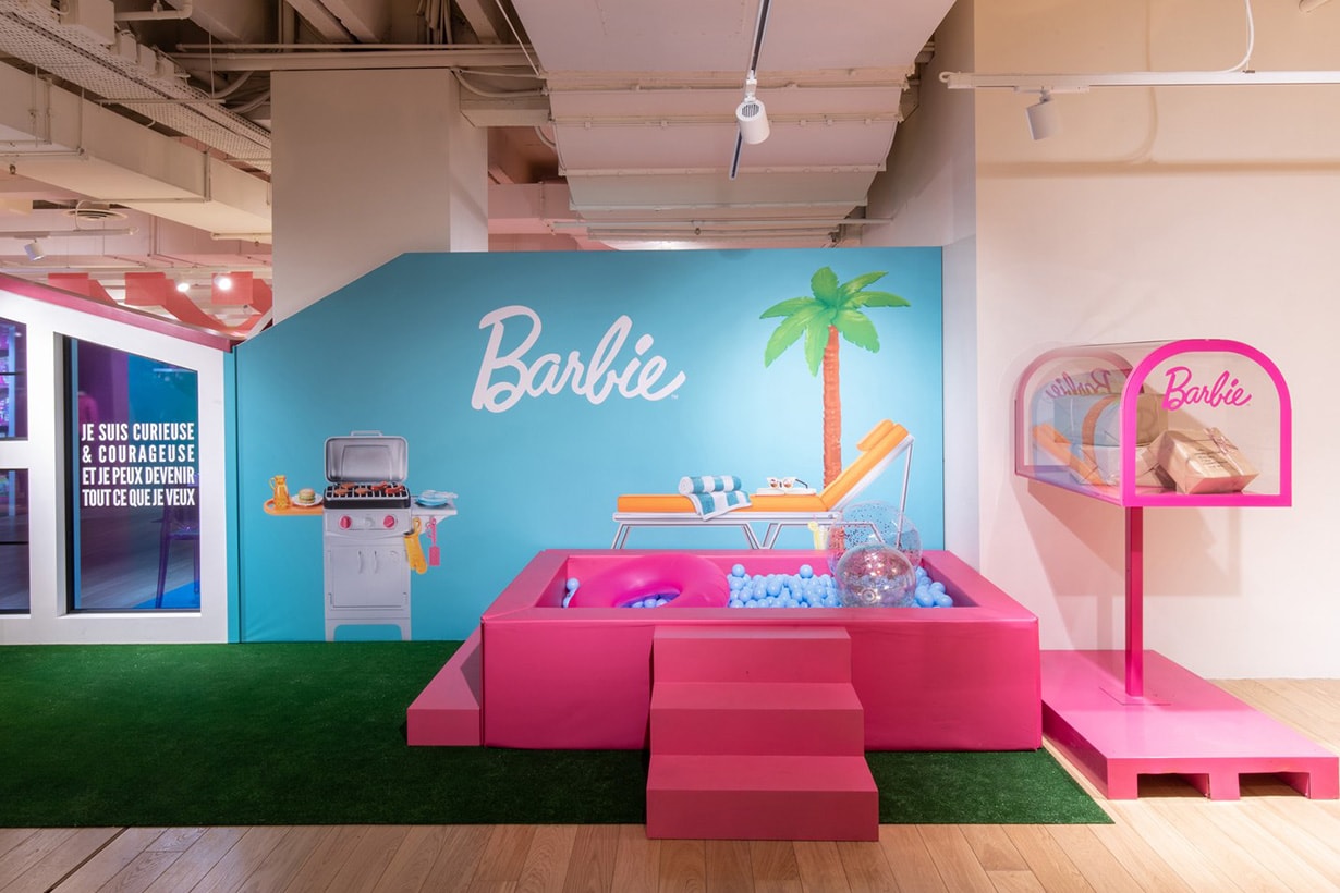 barbie pop up galeries lafayette haussmann in paris