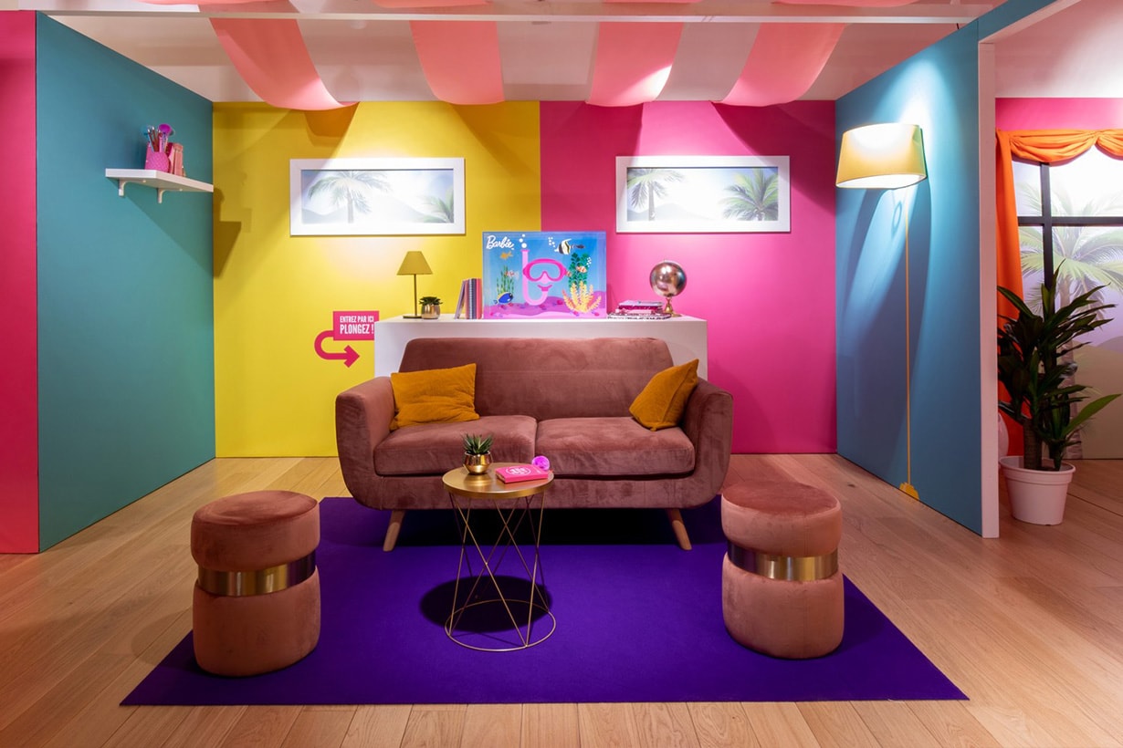 barbie pop up galeries lafayette haussmann in paris