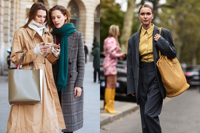 Big Bag Street Style 2020 Fashion Week