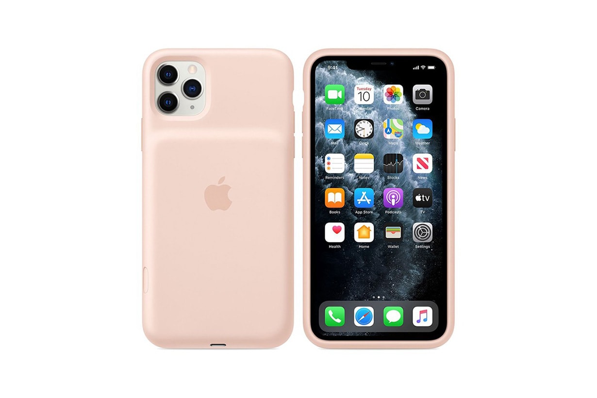 apple iphone 11 pro max smart battery case camera button black white pink release
