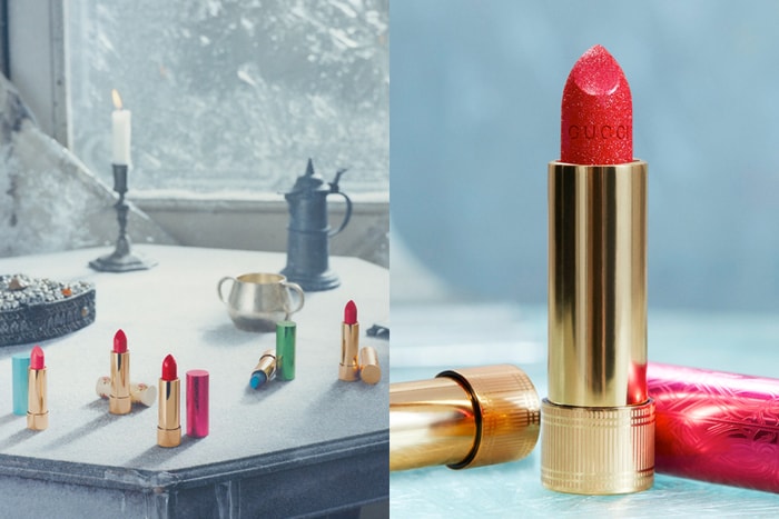今年聖誕彩妝不容錯過：Gucci 大賣的唇膏系列，推出 2 款閃耀限量色！