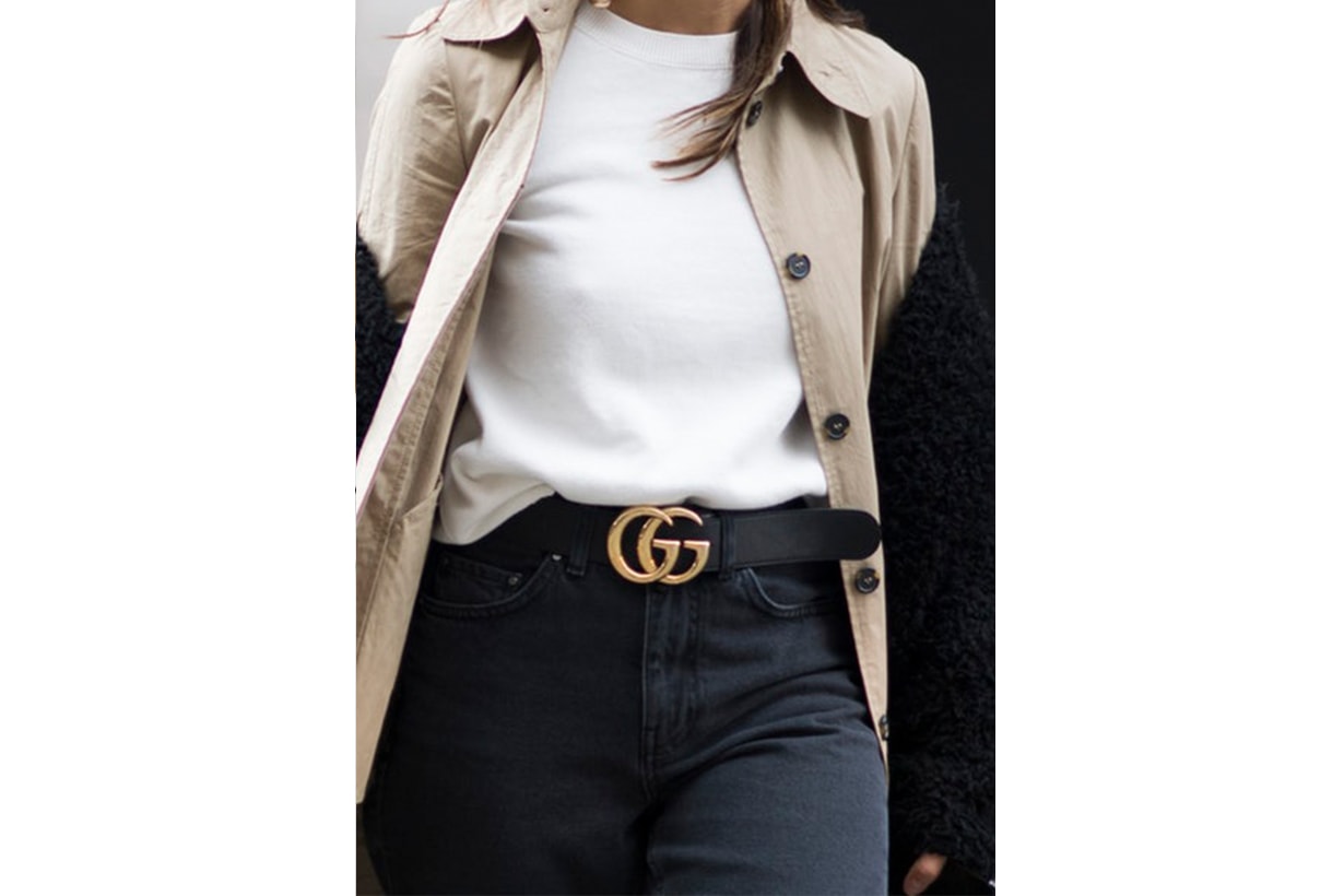 Gucci GG Logo Belt