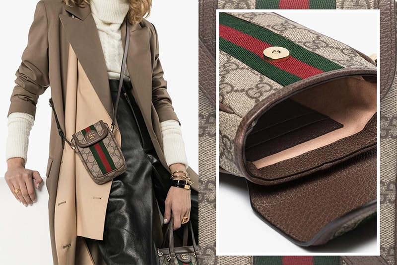 gucci monogram iphone bag classic retro logo accessory
