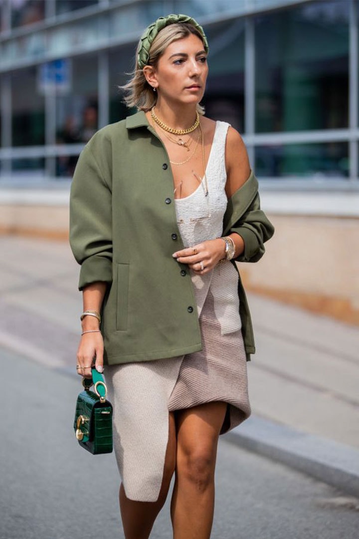 Green Jacket and Headband