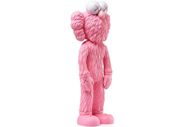kaws pink black blue bff restock