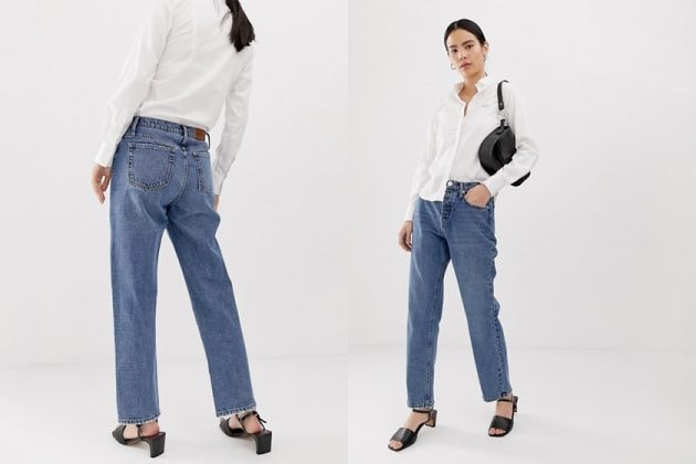 bella hadid kendall jenner emily straight leg jeans sale asos ssense