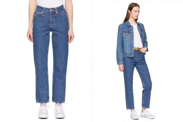 bella hadid kendall jenner emily straight leg jeans sale asos ssense