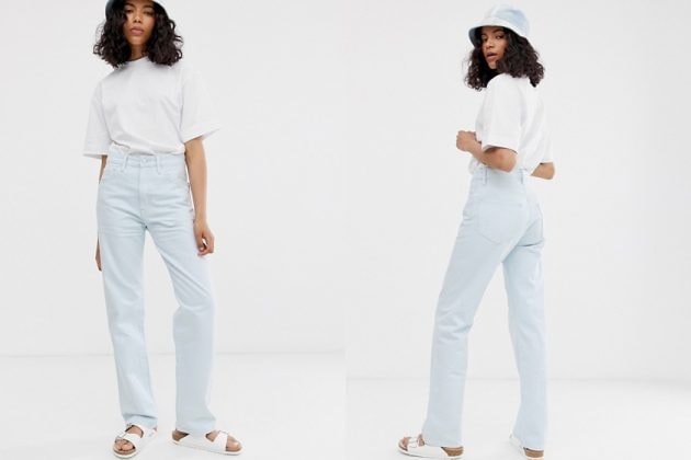 bella hadid kendall jenner emily straight leg jeans sale asos ssense
