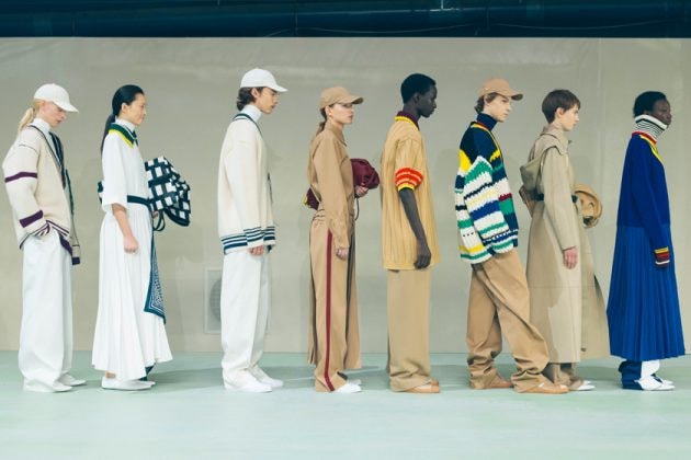 lacoste aw19 runway artifacts Louise Trotter