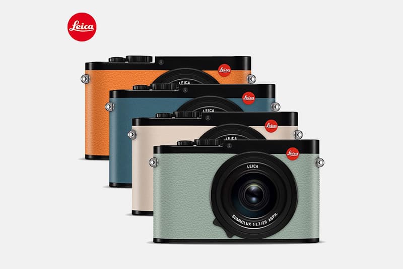 Leica personalised leather