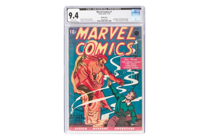 歷史上第一本:80 年前售價 10 Cents 的 Marvel 漫畫,拍賣會以破紀錄巨額成交!