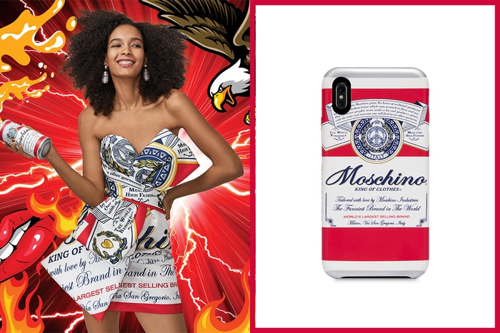 Moschino 與啤酒品牌聯乘?「鋁罐電話套」太好玩