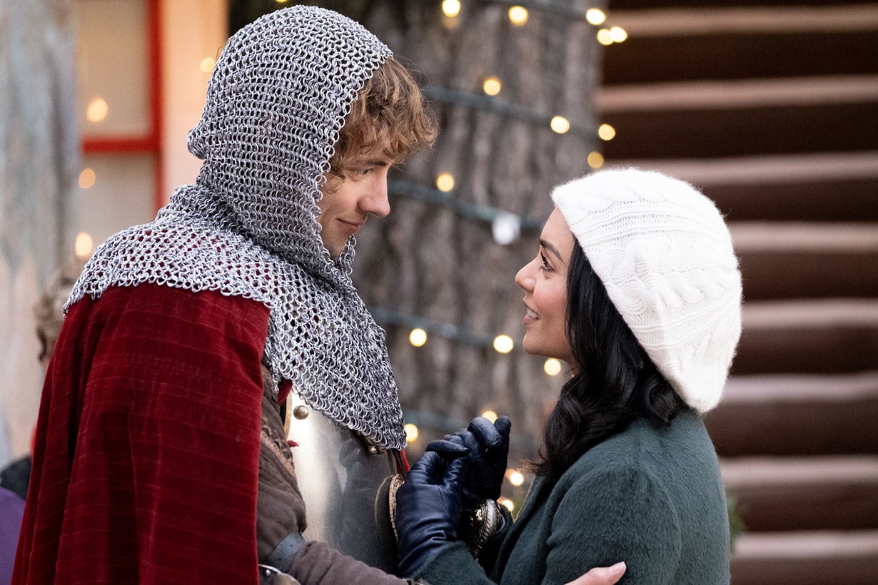 Netflix The Knight Before Christmas Vanessa Hudgens Josh Whitehouse Romantic Comedies Christmas Movies Love relationship