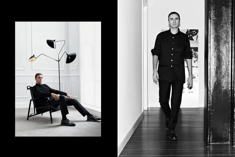 Raf Simons Talks of Fashion in First Appearance Since Calvin Klein Departure