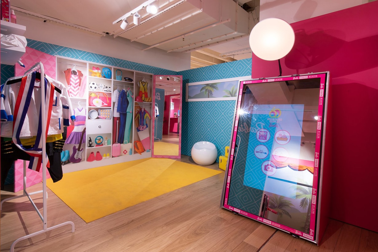 barbie pop up galeries lafayette haussmann in paris