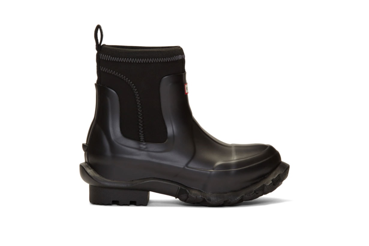 Stella McCartney Black Hunter Edition Rain Boots