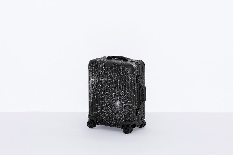 supreme rimowa collabration luggage suitcase november where when