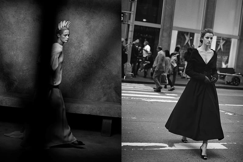 Peter lindbergh new york streets 70 years dior