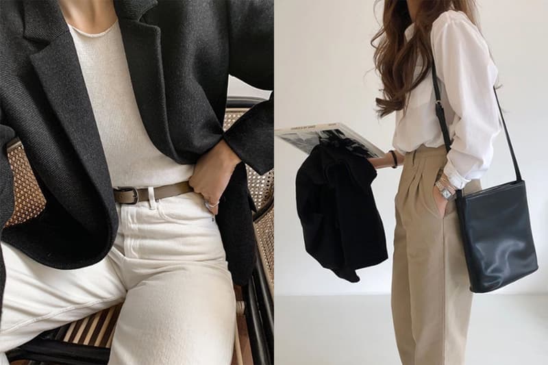 Blazers, shirts and jeans basic items style