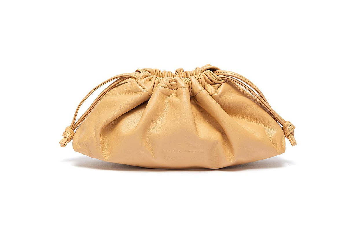 1.1 Mini Drawstring Leather Bag