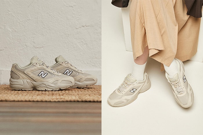 今年冬天,New Balance 用這一雙「奶茶色」老爹鞋攻陷所有韓國女生!