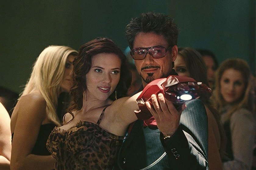 Robert Downey Jr Tony Stark Black Widow Movie
