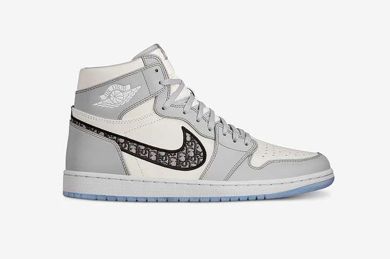 dior x nike Air Jordan 1 Monogram Sneaker release