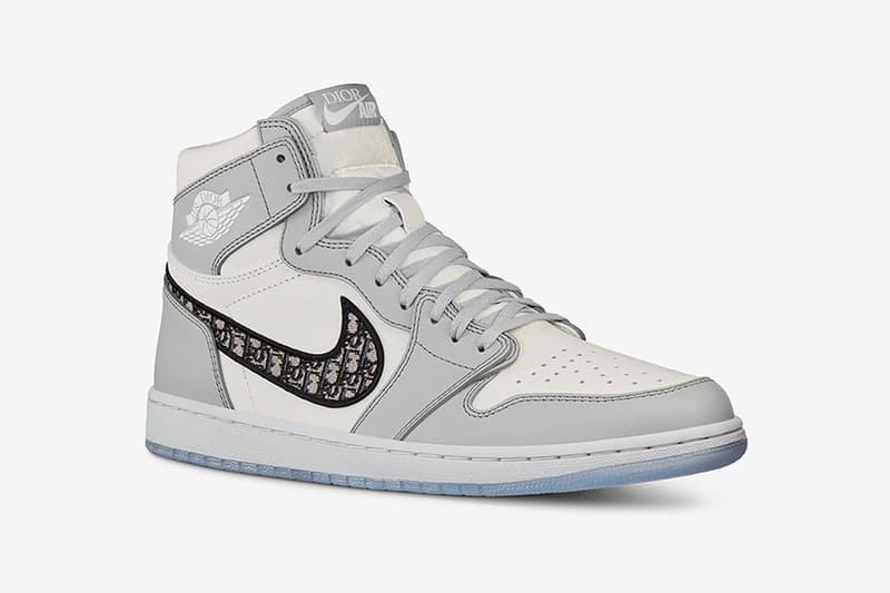 dior x nike Air Jordan 1 Monogram Sneaker release