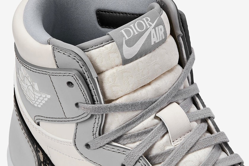dior x nike Air Jordan 1 Monogram Sneaker release