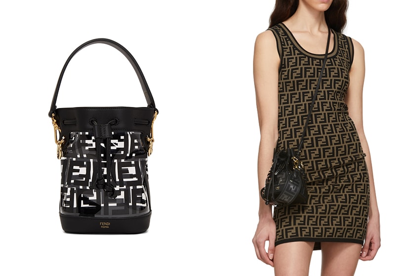Fendi Bucket bag Mon Tresor Mini PVC Bag