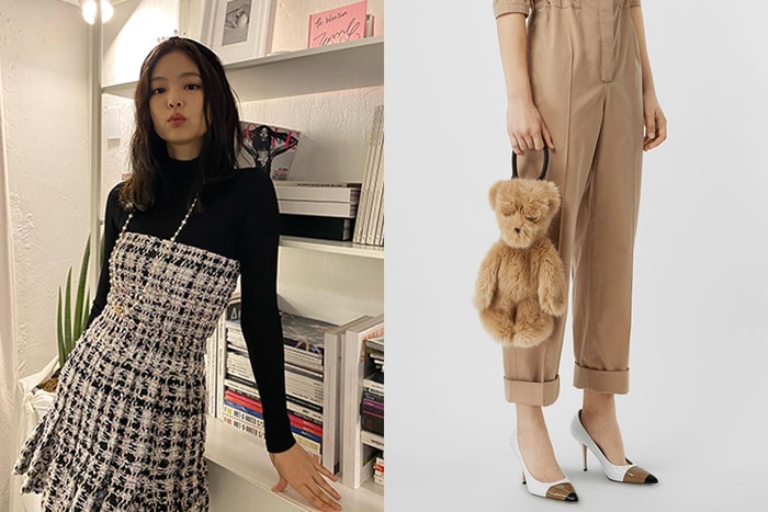 BLACKPINK Jennie 機場這身泰迪熊裝,再次帶起一股毛絨手袋熱潮!