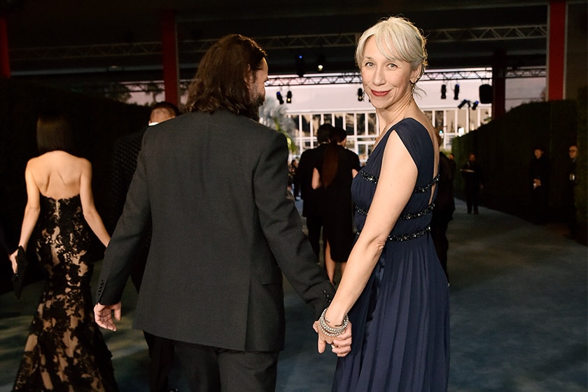 Keanu Reeves Girlfriend Alexandra Grant White Hair Color
