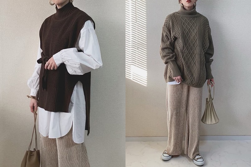 Japanese Girl Cozy sweaters Style misato36