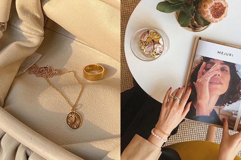 Mejuri Indie Simple jewelry Brand