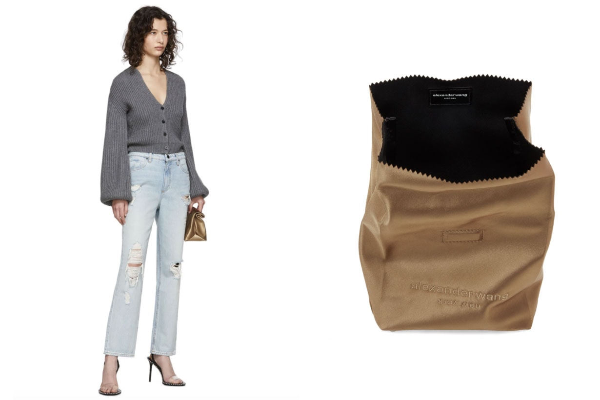Alexander Wang lunch bag clutch