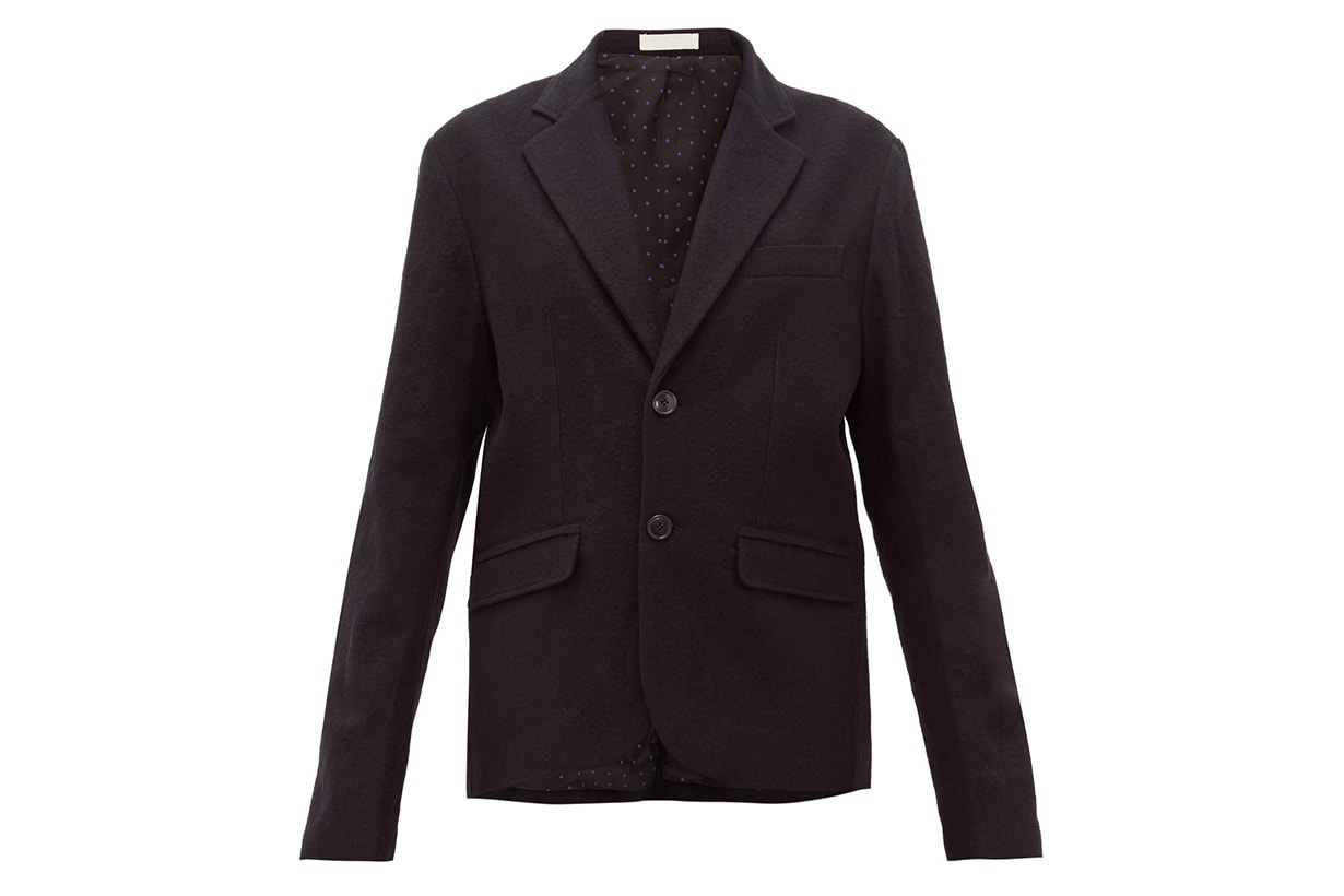 Annie Single-breasted Cotton-blend Blazer