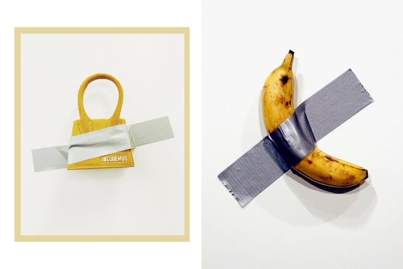 Maurizio Cattelan The Comedian Jacquemus