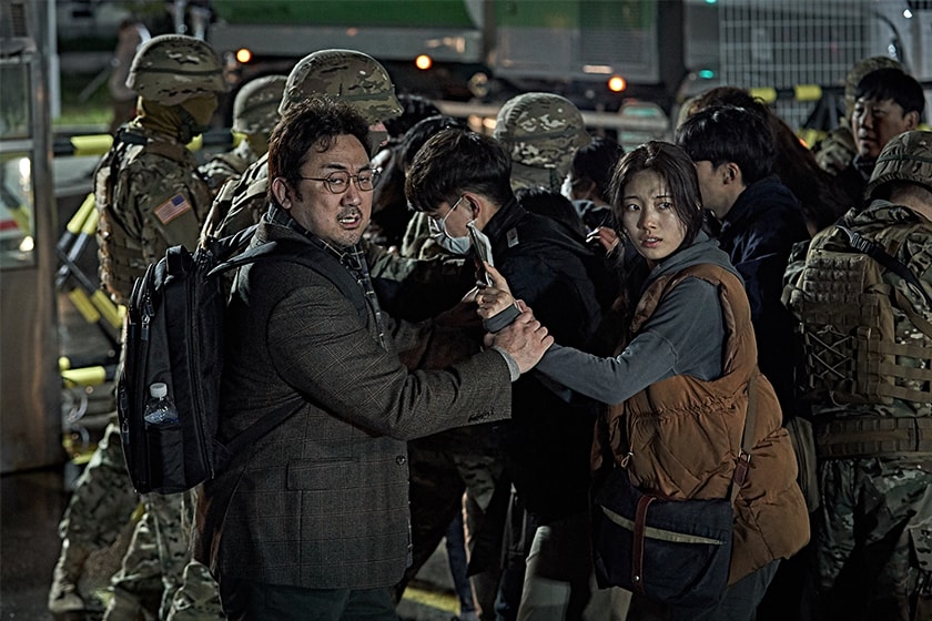 ashfall korean disaster movie Bae Suzy Ha Jung‑woo Ma Dong‑Seok Lee Byung‑hun