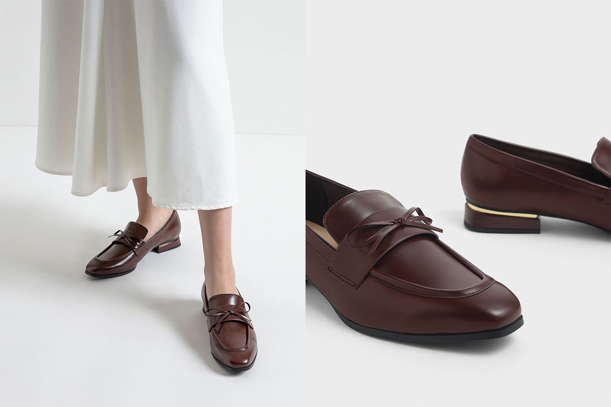 Bow Detail Loafers