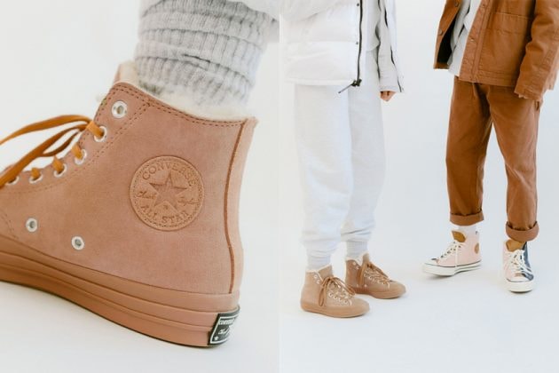 converse chunk 70 shearling new sneakers winter 2019 2020