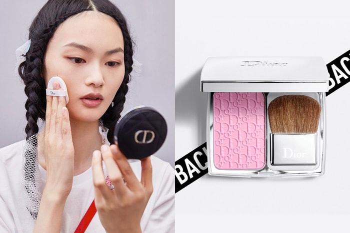 宛若專屬訂製彩妝：Dior Backstage 系列推出新品，一款能依據肌膚含水量散發出不同光澤的腮紅！