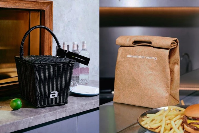 繼午餐手拿包後，Alexander Wang 攜手麥當勞推出牛皮漢堡紙袋與野餐竹籃！