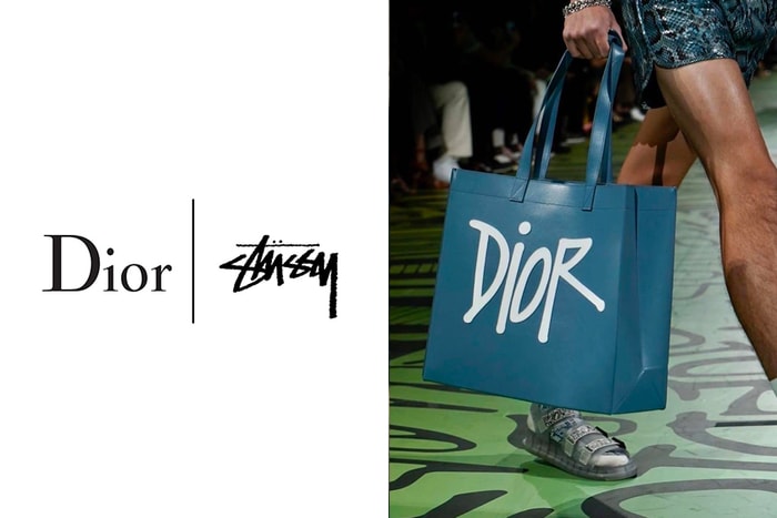 Logo 改為潑墨設計:繼聯乘波鞋後,Dior 與 Shawn Stussy 攜手最新系列曝光!