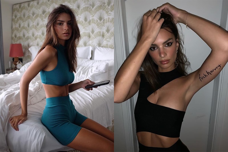 emily ratajkowski responds harvey weinstein metoo 25m settlement