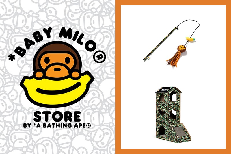 A BATHING APE Baby Milo pet collection cat items