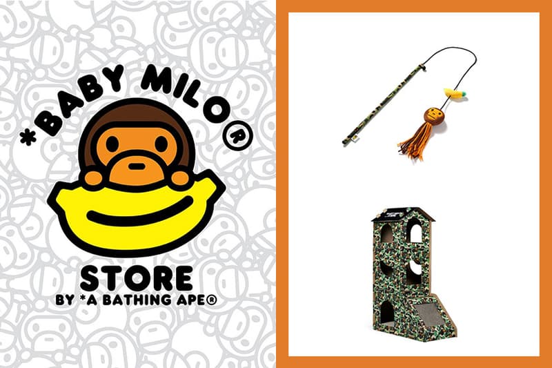 A BATHING APE Baby Milo pet collection cat items