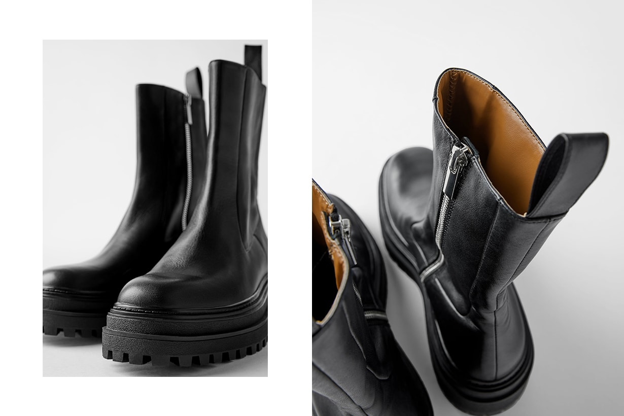 zara tendance bottes militaires shoes restock